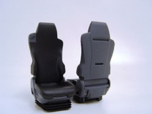 SCALEART 1/14.5 卡車用 像真座椅 2入 